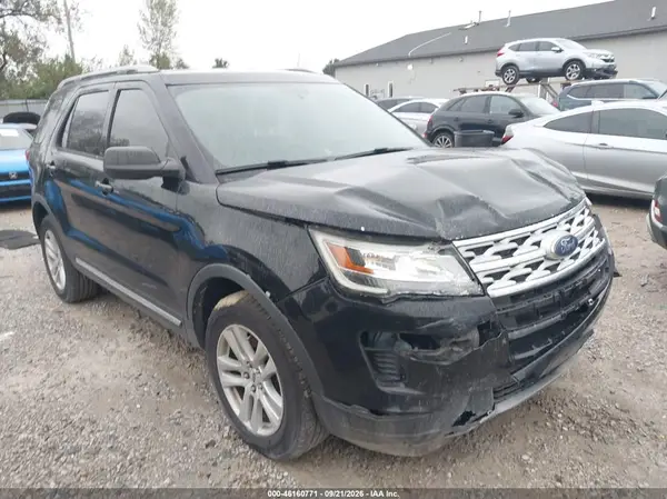 1FM5K8D82KGA63587 — 2019 Ford Explorer, Передняя часть (Front End), фото до ремонта