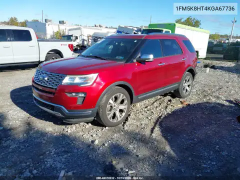 1FM5K8HT4KGA67736 — 2019 Ford Explorer, фото 3 с аукциона IAAI 30.10.2026, ЗАДНЯЯ ЧАСТЬ