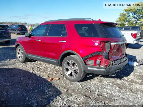 1FM5K8HT4KGA67736 — 2019 Ford Explorer, фото 4 с аукциона IAAI 30.10.2026, ЗАДНЯЯ ЧАСТЬ