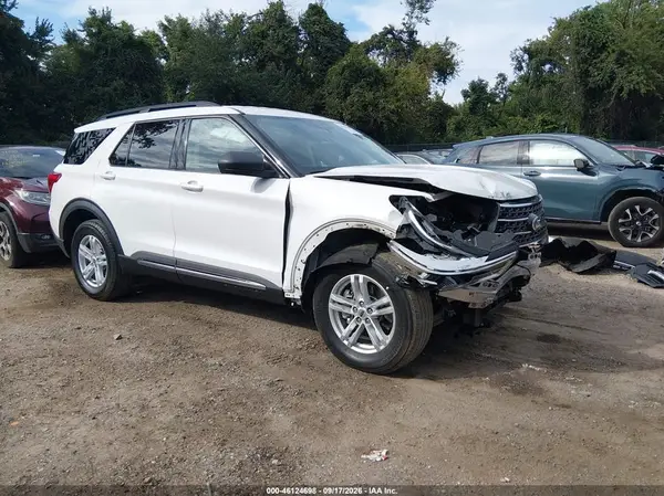 1FMSK8DH5LGA87354 — 2020 Ford Explorer, Передняя часть (Front End), фото до ремонта