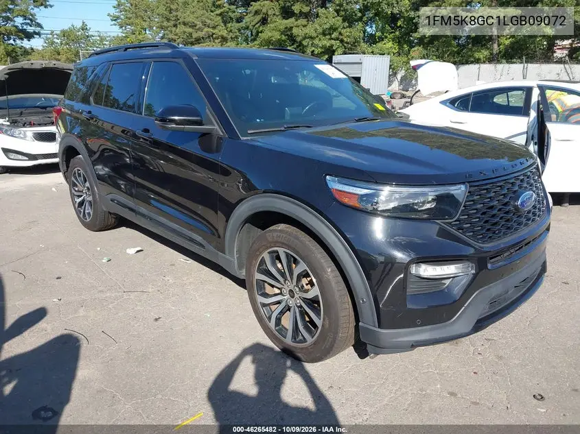 2020 Ford Explorer St VIN 1FM5K8GC1LGB09072 фото 2