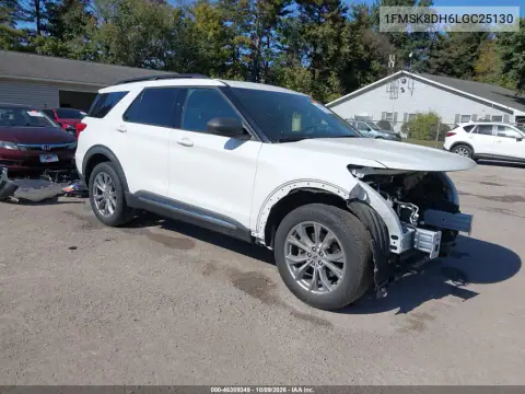 2020 Ford Explorer Xlt VIN 1FMSK8DH6LGC25130 фото 2