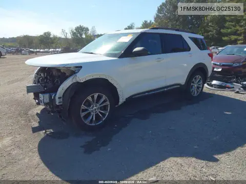 2020 Ford Explorer Xlt VIN 1FMSK8DH6LGC25130 фото 3
