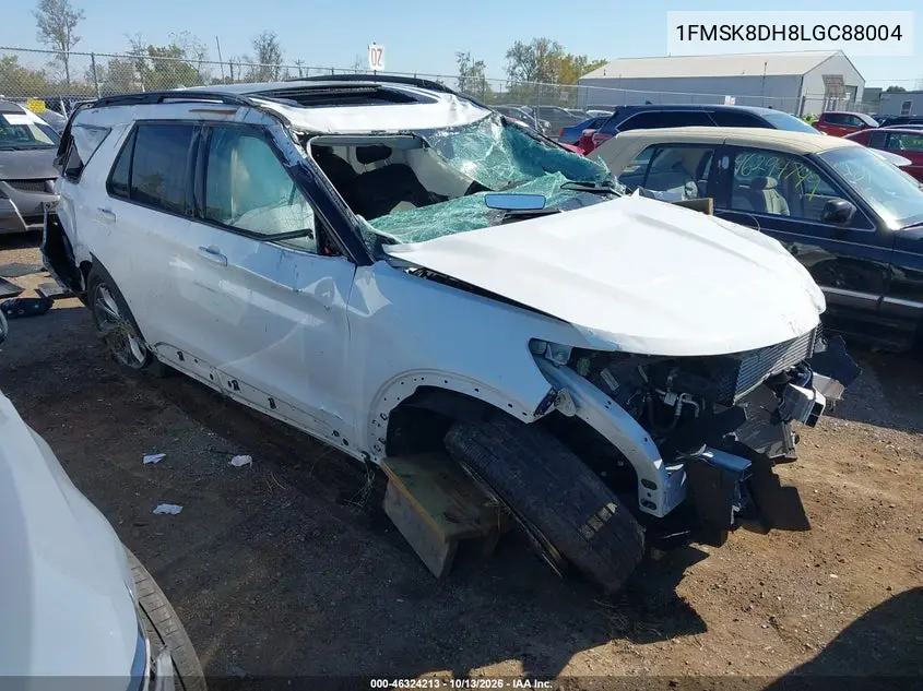 1FMSK8DH8LGC88004 Ford Explorer 2020 — повреждение Опрокидывание, фото до ремонта