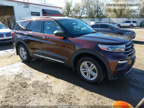 1FMSK8DH6LGB64801 — 2020 Ford Explorer, Grad, zdjęć przed naprawą