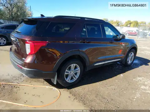 1FMSK8DH6LGB64801 — 2020 Ford Explorer, Grad, zdjęć przed naprawą
