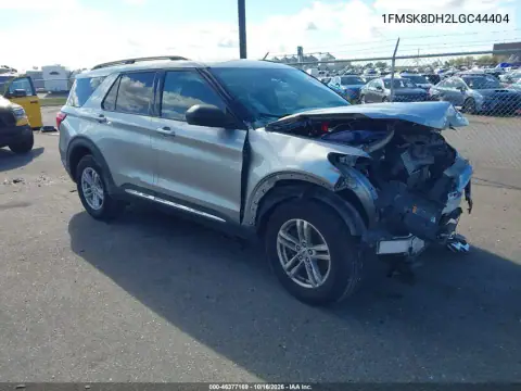 1FMSK8DH2LGC44404 — 2020 Ford Explorer, Przód, zdjęć przed naprawą