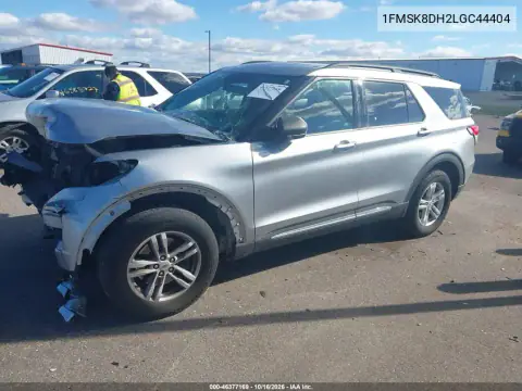 1FMSK8DH2LGC44404 — 2020 Ford Explorer, photo 3 from IAAI, Front end
