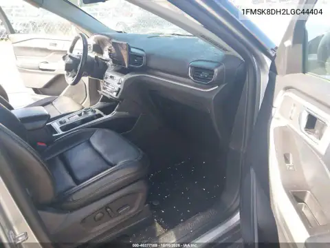 1FMSK8DH2LGC44404 — 2020 Ford Explorer, ПЕРЕДНЯЯ ЧАСТЬ, фото до ремонта