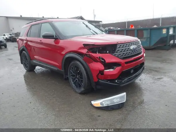 1FMSK8DH2MGA89869 Ford Explorer 2021 — повреждение Передняя часть, фото до ремонта