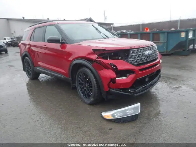 1FMSK8DH2MGA89869 — 2021 Ford Explorer, Przód (Front), zdjęć przed naprawą