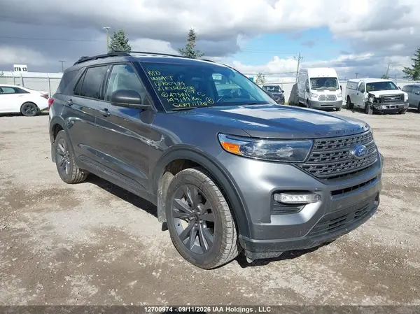 1FMSK8DH7MGA73411 Ford Explorer 2021 — повреждение Град, фото до ремонта