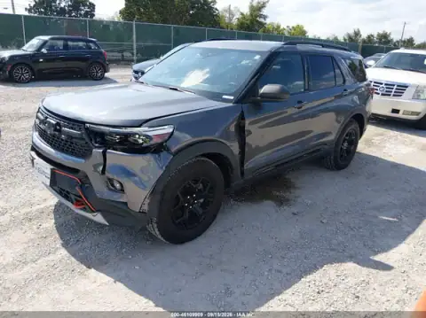 1FMSK8JH3MGC18755 — 2021 Ford Explorer, zdjęcie 2 z IAAI, Lewy przód