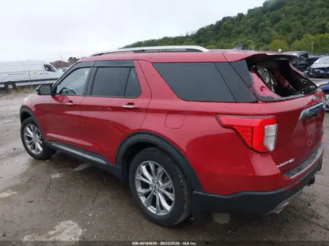 1FMSK8FH3MGA67277 — 2021 Ford Explorer, photo 3 from IAAI, Right rear