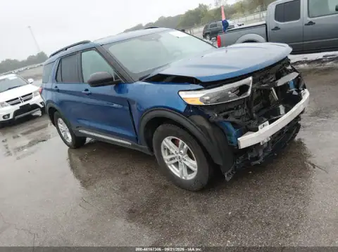1FMSK8DH6MGB94852 — 2021 Ford Explorer, წინა ნაწილი (Front End), ფოტოები შეკეთებამდე