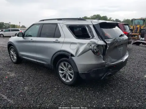 1FMSK7DHXMGB76705 — 2021 Ford Explorer, ფოტო 3, IAAI, უკანა მარცხენა ნაწილი