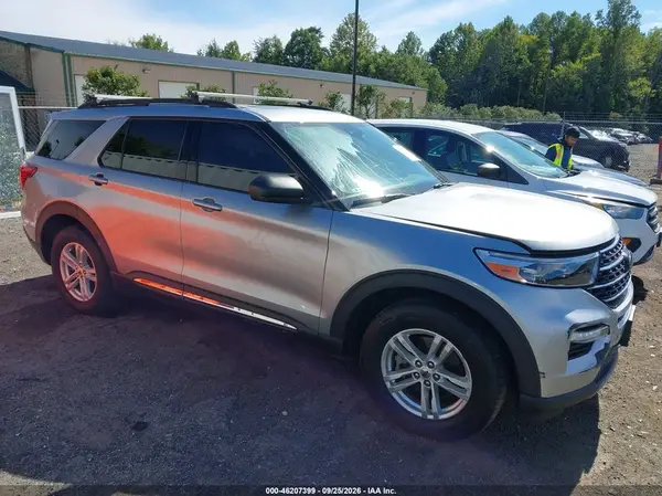 1FMSK8DH0MGA00994 Ford Explorer 2021 — повреждение Передняя часть, фото до ремонта