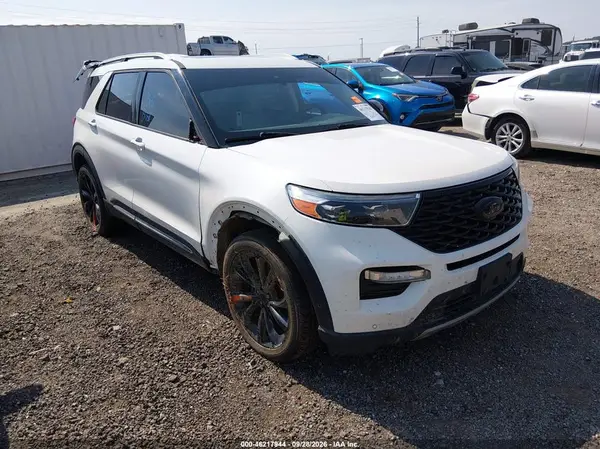 1FM5K8HC9MGA04618 — 2021 Ford Explorer, Rear end (Rear), before-repair photos