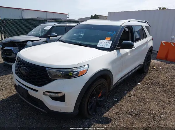 1FM5K8HC9MGA04618 — 2021 Ford Explorer, photo 2 from IAAI, Rear end