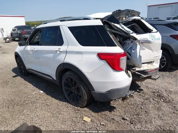 1FM5K8HC9MGA04618 — 2021 Ford Explorer, photo 3 from IAAI, Rear end
