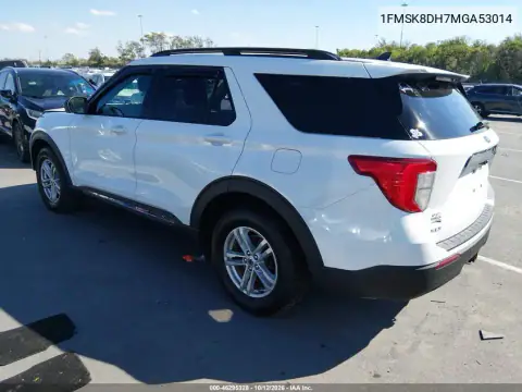 1FMSK8DH7MGA53014 — 2021 Ford Explorer, photo 4 from IAAI, Right side