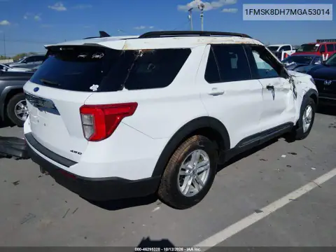 1FMSK8DH7MGA53014 — 2021 Ford Explorer, photo 5 from IAAI, Right side