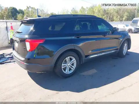 1FMSK7DH8MGA77803 — 2021 Ford Explorer, photo 4 from IAAI, Front end
