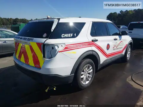 1FMSK8BH1MGC38517 — 2021 Ford Explorer, фото 5 с аукциона IAAI, Задняя часть