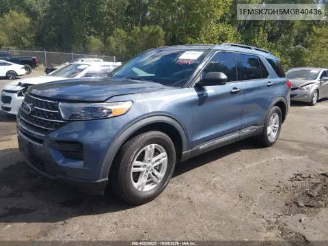 2021 Ford Explorer Xlt VIN 1FMSK7DH5MGB40436 фото 3