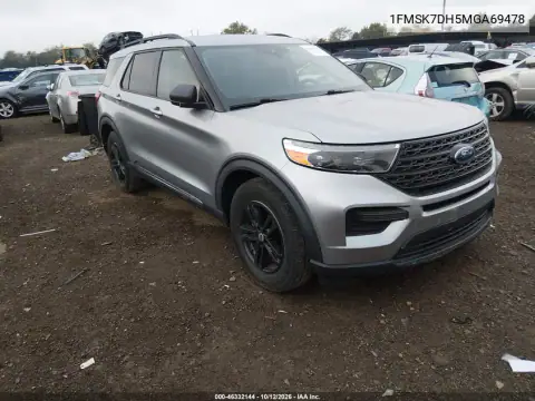 1FMSK7DH5MGA69478 — 2021 Ford Explorer, Lewy przód, zdjęć przed naprawą
