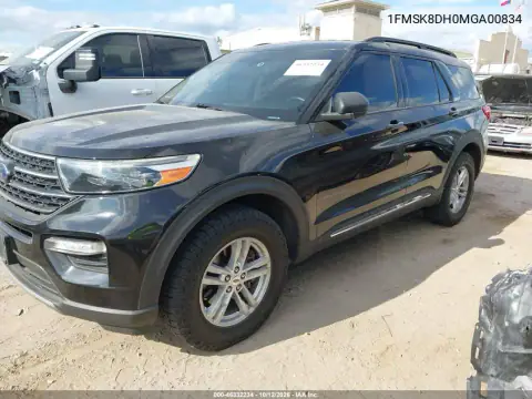 1FMSK8DH0MGA00834 — 2021 Ford Explorer, zdjęcie 3 z IAAI, Grad