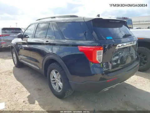 1FMSK8DH0MGA00834 — 2021 Ford Explorer, zdjęcie 4 z IAAI, Grad