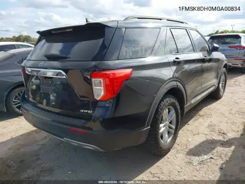 1FMSK8DH0MGA00834 — 2021 Ford Explorer, zdjęcie 5 z IAAI, Grad
