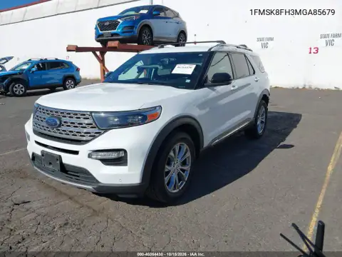 1FMSK8FH3MGA85679 — 2021 Ford Explorer, фото 3 с аукциона IAAI, ЗАДНЯЯ ЧАСТЬ