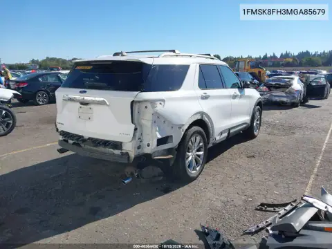 1FMSK8FH3MGA85679 — 2021 Ford Explorer, фото 5 с аукциона IAAI, ЗАДНЯЯ ЧАСТЬ