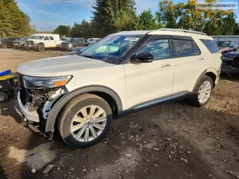 1FMSK8FH2MGB63207 — 2021 Ford Explorer, Tył, zdjęć przed naprawą