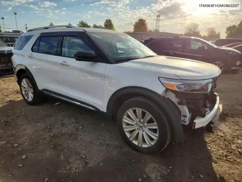 1FMSK8FH2MGB63207 — 2021 Ford Explorer, zdjęcie 4 z IAAI, Tył