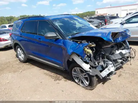 1FMSK8DH8NGA94317 — 2022 Ford Explorer, წინა ნაწილი (Front End), ფოტოები შეკეთებამდე