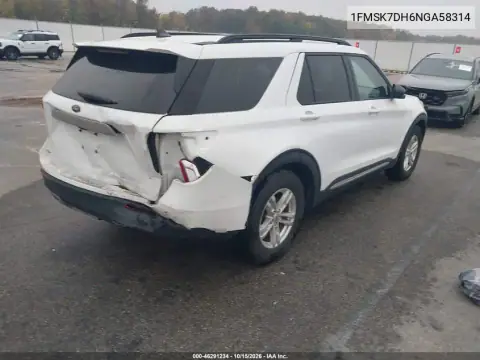 1FMSK7DH6NGA58314 — 2022 Ford Explorer, photo 5 from IAAI 22.10.2026, Rear end