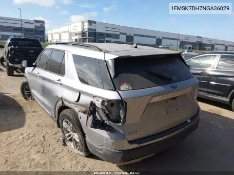 1FMSK7DH7NGA36029 — 2022 Ford Explorer, zdjęcie 3 z IAAI, Przód
