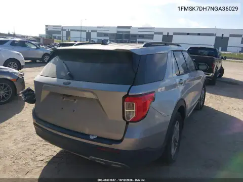 1FMSK7DH7NGA36029 — 2022 Ford Explorer, zdjęcie 4 z IAAI, Przód