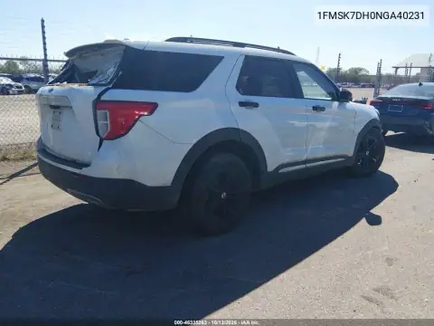 1FMSK7DH0NGA40231 — 2022 Ford Explorer, фото 5 с аукциона IAAI, Передняя часть