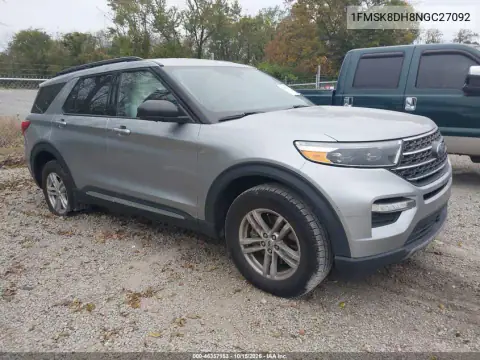 1FMSK8DH8NGC27092 — 2022 Ford Explorer, Left side, before-repair photos