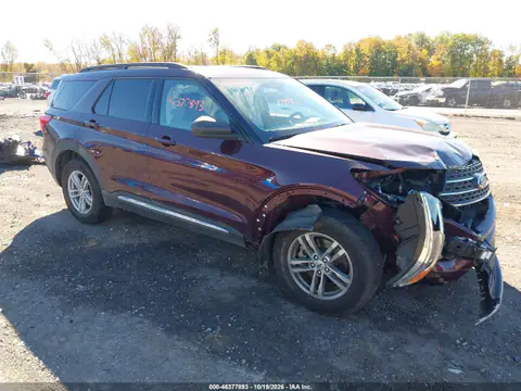 1FMSK8DH6NGA19163 — 2022 Ford Explorer, წინა ნაწილი, ფოტოები შეკეთებამდე
