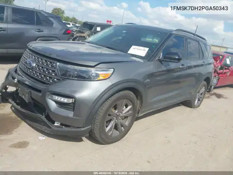 1FMSK7DH2PGA50343 — 2023 Ford Explorer, zdjęcie 3 z IAAI, Przód