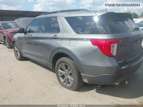 1FMSK7DH2PGA50343 — 2023 Ford Explorer, zdjęcie 4 z IAAI, Przód