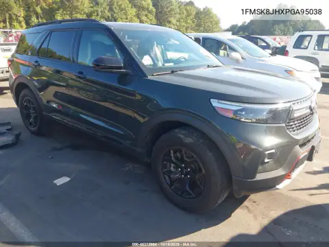 1FMSK8JHXPGA95038 — 2023 Ford Explorer, მარცხენა მხარე, ფოტოები შეკეთებამდე