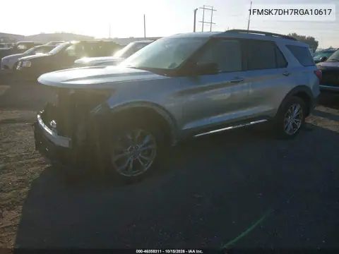 1FMSK7DH7RGA10617 — 2024 Ford Explorer, foto 3 de IAAI, Parte delantera