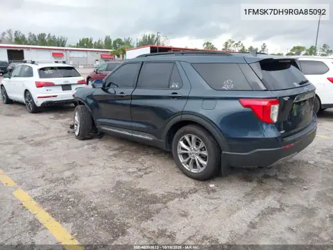 1FMSK7DH9RGA85092 — 2024 Ford Explorer, foto 4 de IAAI, Delantera izquierda