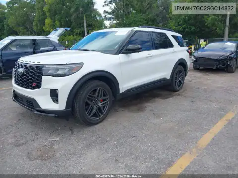1FMWK7GC2SGC14832 — 2025 Ford Explorer, Prawy tył, zdjęć przed naprawą
